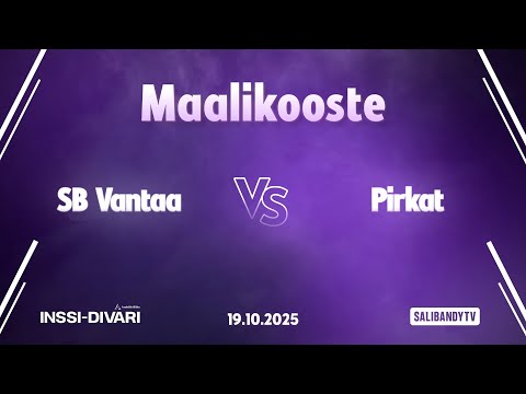 Maalikooste: SB Vantaa - Pirkat (Inssi-Divari M)