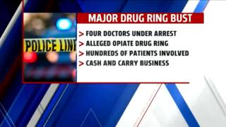 4 Doctors Arrested for running Pill Mill