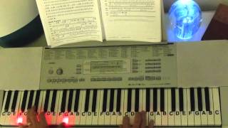 Renesmee's Lullaby Cover Tutorial ~ Carter Burwell ~ LetterNotePlayer ©