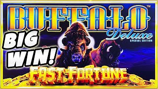 I Tapped It Into Reality! BIG WIN in Buffalo Deluxe Fast Fortune slot at Yaamava Casino!