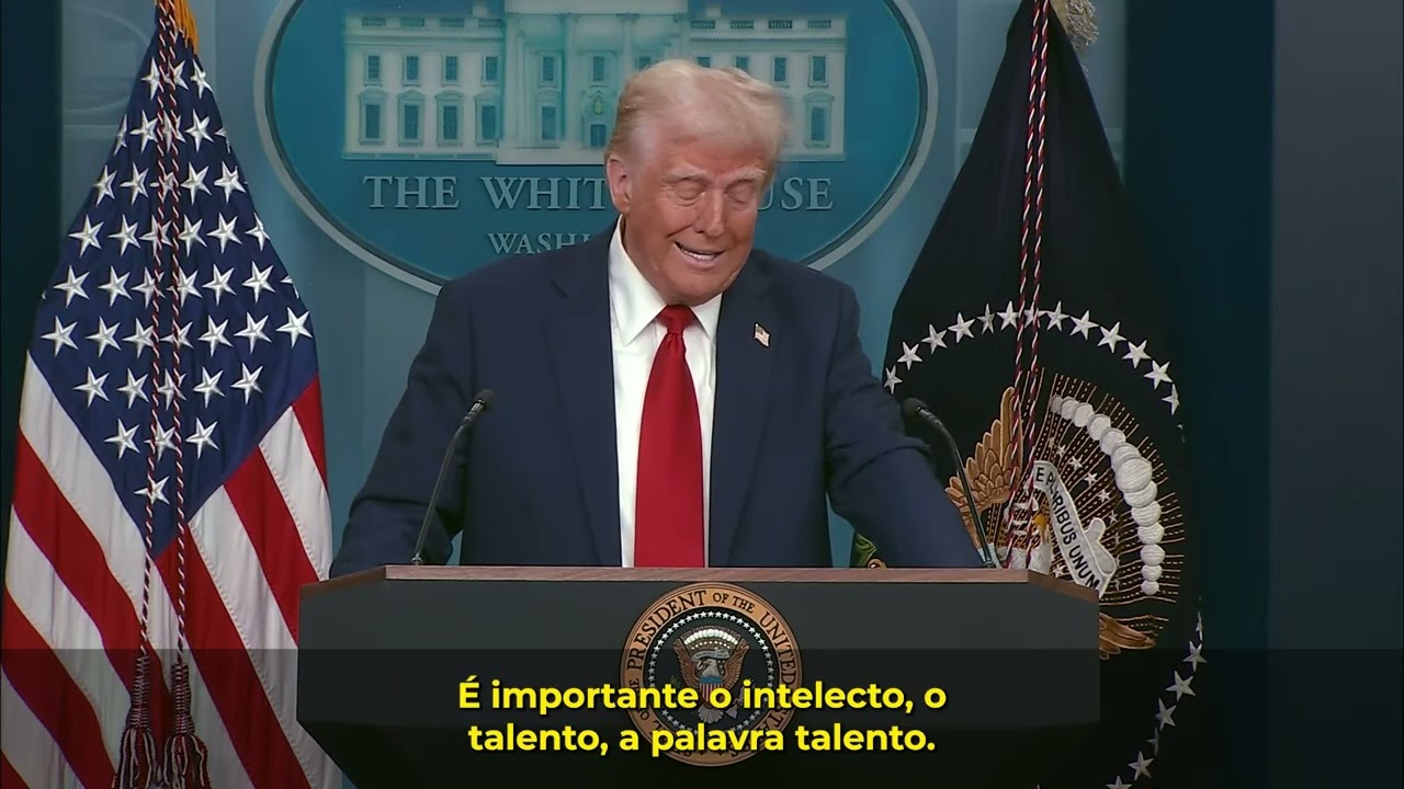 Coletiva de Donald Trump sobre acidente aéreo nos EUA [legendado]