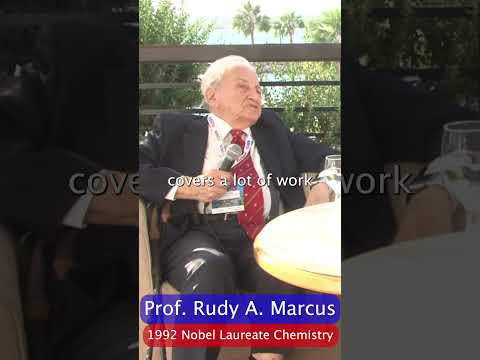 Professor Rudy A. Marcus 1992 Nobel Laureate Chemistry on FLOGEN SIPS 2019 (Part 1)