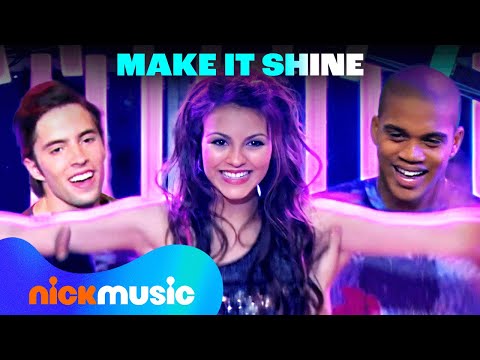 Victorious 'Make it Shine' Lyric Video! ⭐️ | Nick Music