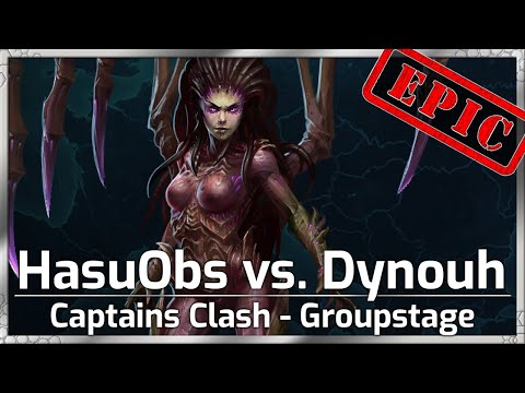 EPIC: Dynouh vs HasuObs - Captains Clash Groups - Heroes of the Storm