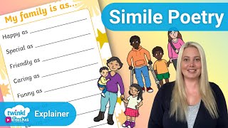 Write a Creative Simile Poem for Kids