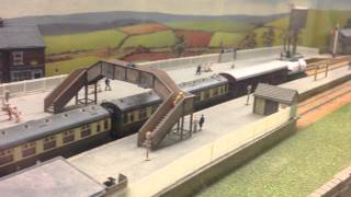 preview picture of video 'Pecorama Model Railway Exhibition West Bay (N Gauge)'
