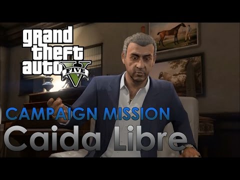 Grand Theft Auto 5 Walkthrough Gameplay Part 43 - Caida Libre (PS4)