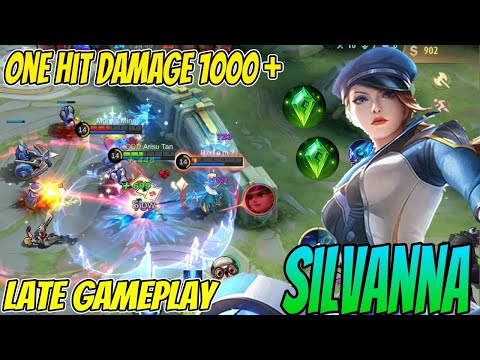 SILVANA INSTANT DELETE COMBO FULL DAMAGE BUILD - Silvanna Best Build 2023 ~ MLBB