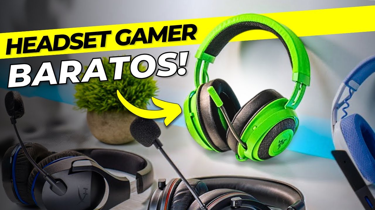 TOP 10 MELHORES Headset Gamer BOM e BARATO Custo-Benefício 2025 (Áudio e Microfone INCRIVEL)