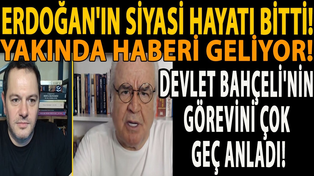 ERDOĞAN'IN SİYASİ HAYATI BİTTİ! YAKINDA HABERİ GELİYOR! DEVLET BAHÇELİ'NİN GÖREVİNİ ÇOK GEÇ ANLADI!