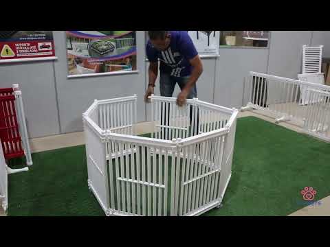 Cercado modular Divipets - Monte o seu cercado pet como quiser