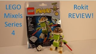 YouTube thumbnail: LEGO Mixels SERIES 4 - Rokit - REVIEW!