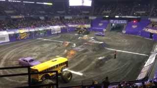 Higher Education, Monster Mutt, El Toro Loco, Stinger, Mohawk Warrior, Overkill Monster Trucks