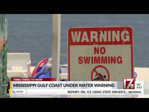 BREAKING Toxic Algae Hazardous to Health All Mississippi beaches closed July 2019 News Video
