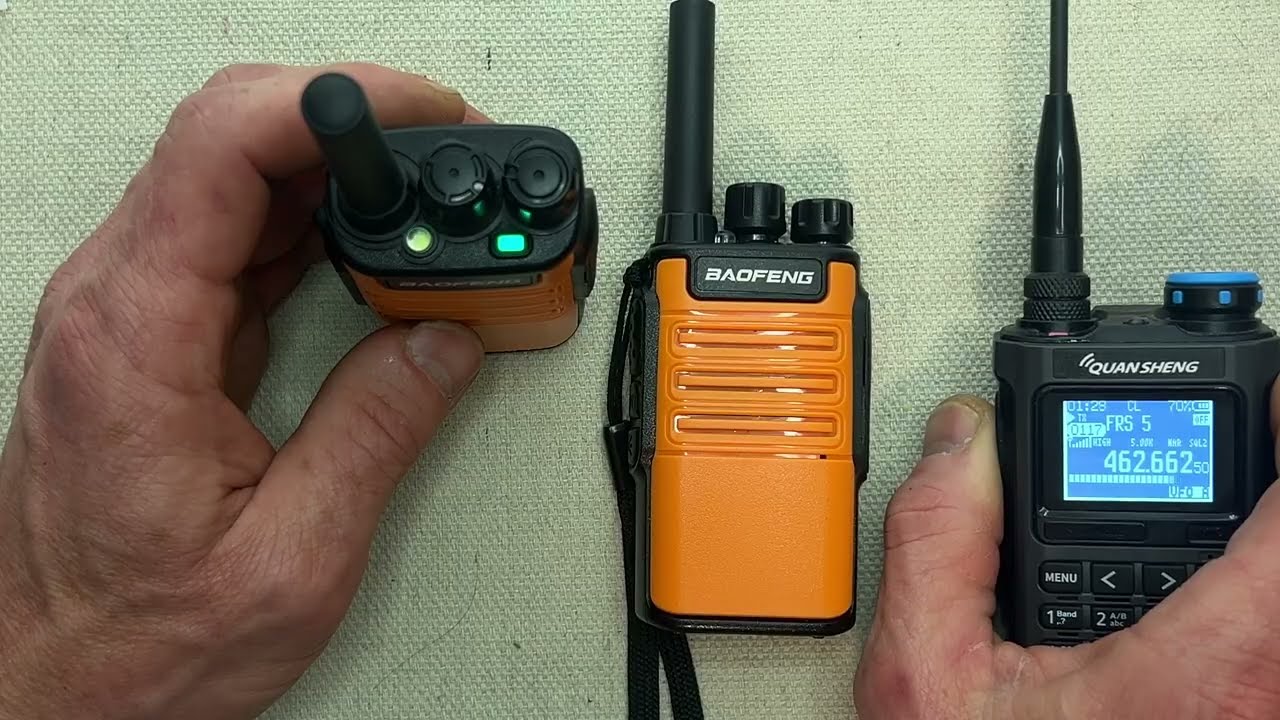 Baofeng BF V8A Undocumented Features (software not required)