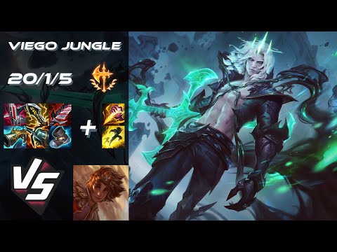 JUNGLE Viego vs Taliyah - EU Challenger Patch 14.21