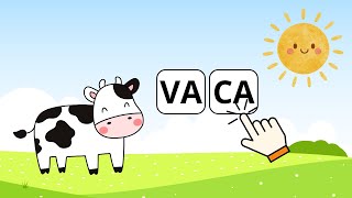 Formar palavras - Sílabas - Nomes de animais - Alfabetização- ALFABETO