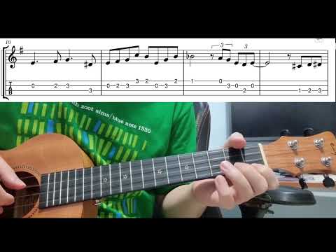 The Pink Panther Theme - Easy Beginner Ukulele Tabs With Playthrough Tutorial Lesson