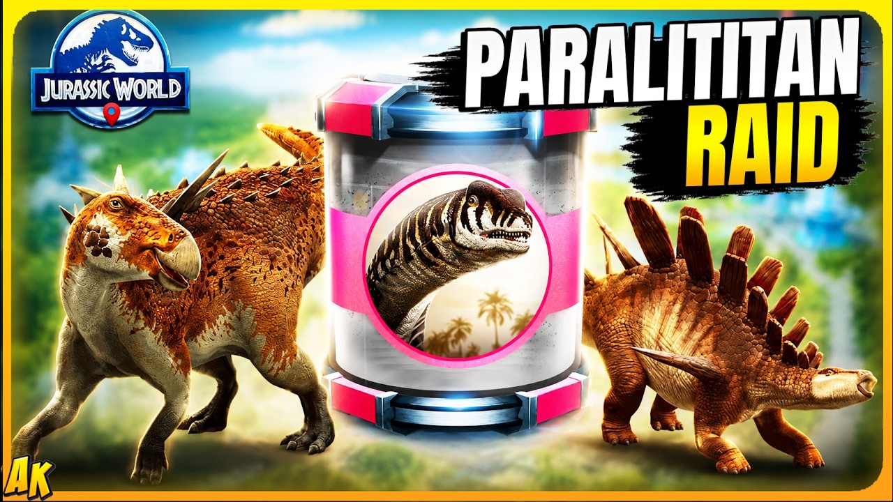 NUEVA RAID PARALITITAN y EVENTO LEGENDARIO!!! Por Fín PIERCE DARDEABLE! Jurassic World Alive
