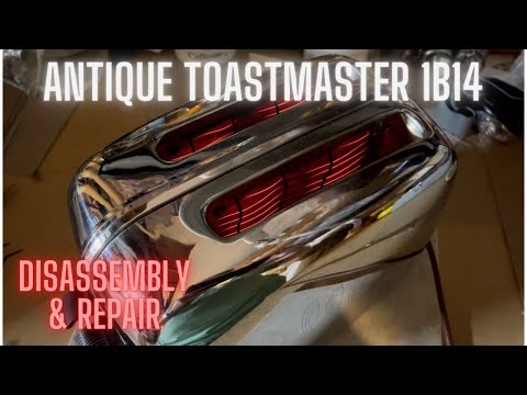How to disassemble and repair the Toastmaster 1B14 Toaster