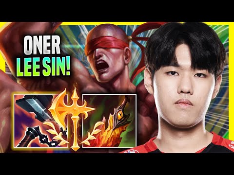 ONER PERFECT GAME WITH LEE SIN! - T1 Oner Plays Lee Sin JUNGLE vs Talon! | Season 2022