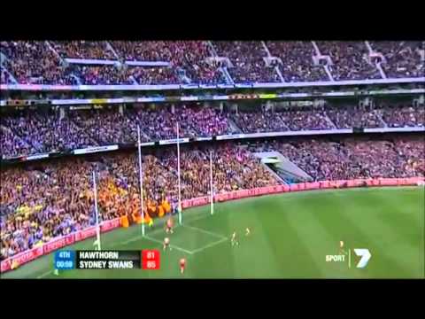2012 AFL Grand Final, Hawthorn v Sydney - 4 Minutes To Go