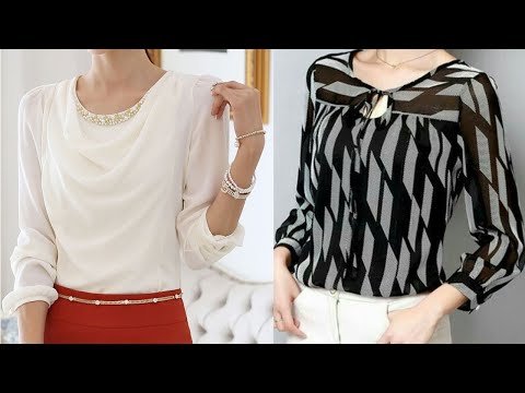 BLUSAS MODERNAS ELEGANTES Y SOFISTICADAS /BLUSAS DE MODA 2022/ NUEVAS TENDENCIAS DE BLUSAS 2022