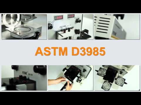 Oxygen transmission rate test system