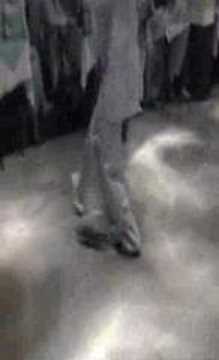 El Pibe Sarandi and Guillermina Wilson at Porteño y Bailarin