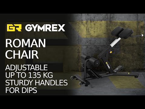 video - Factory second Roman Chair - adjustable - up to 135 kg