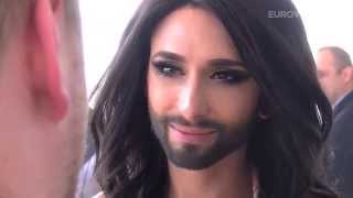 Conchita Wurst: &#39;Finally, it&#39;s Eurovision time!&#39;