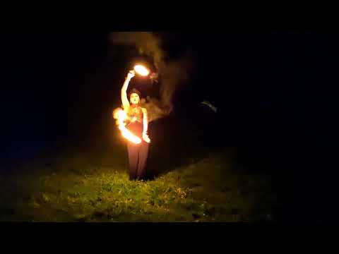 Fire tribal Dance. Ethel @ Beltaine