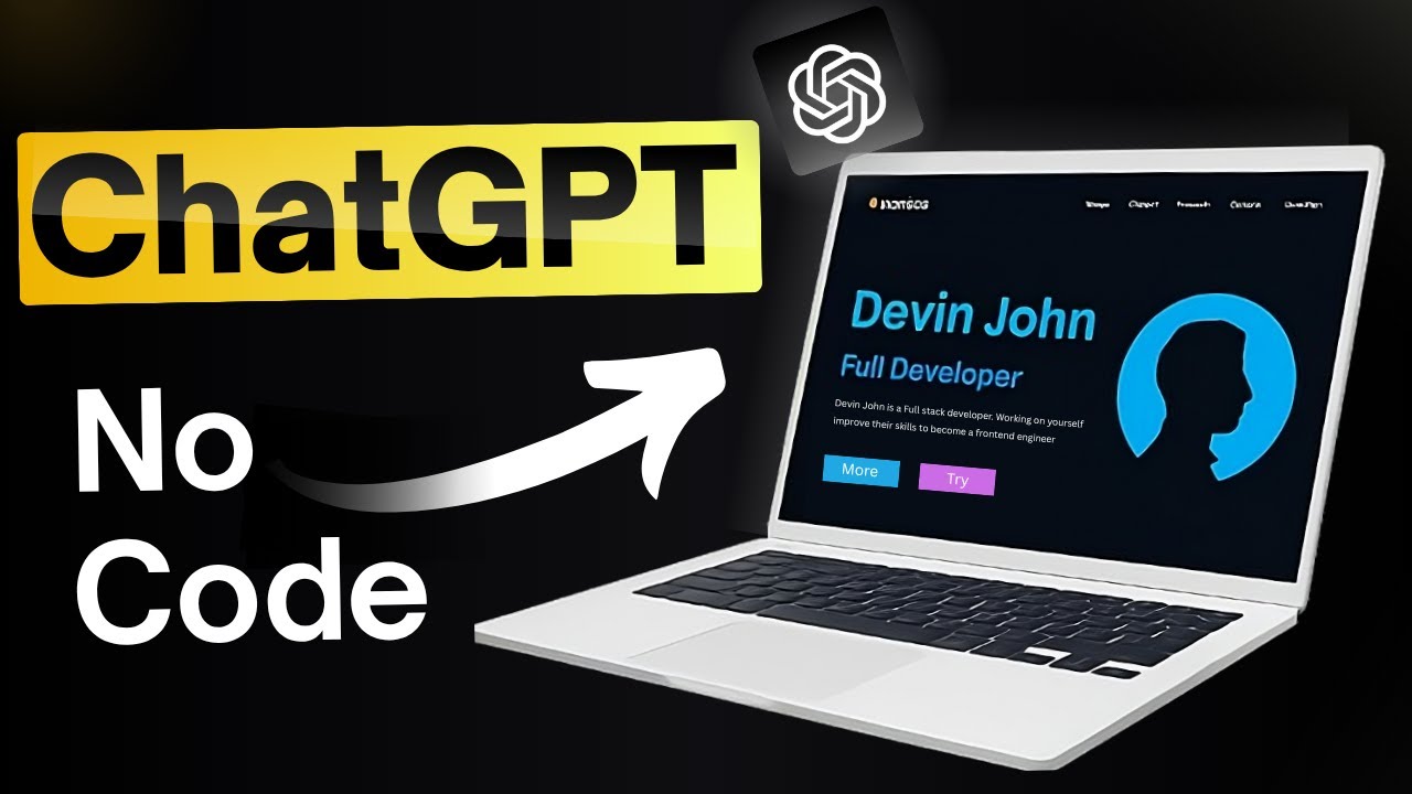 I Built a Lovable-Like Website Using ChatGPT — 100% Free & No Code