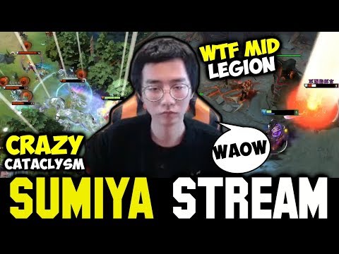 Instant Melt Cataclysm ft WTF Mid Legion | Sumiya Invoker Stream Moment #447