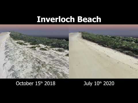 Using drones to monitor beach change in Inverloch