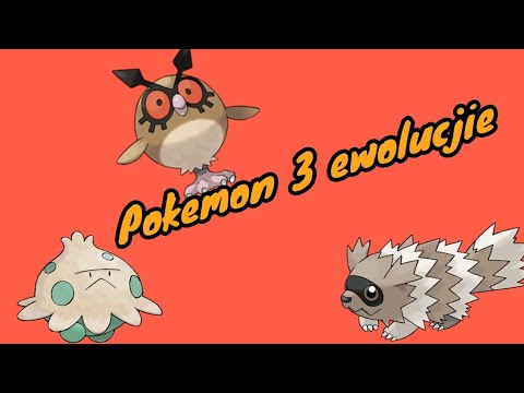 Pokemon 3 ewolucjie