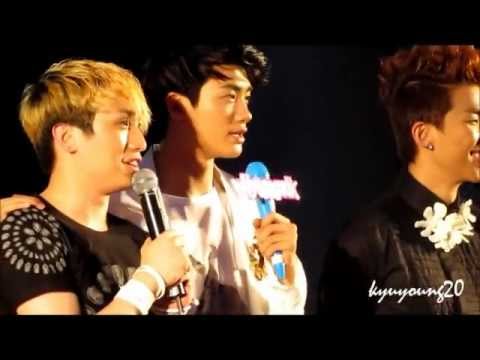 [FANCAM] 120722 ZE:A @ Genie fan sign - Greeting & Ending