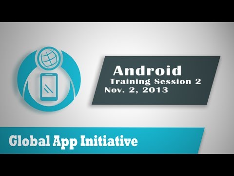 Android Development Session 2