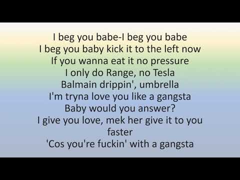 Darkoo - Gangsta (Remix) ft. Br3nya & Ms Banks (lyrics)