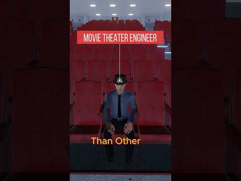 Which Is The Best Movie Theater Seat (Technically)? 3D Animation#shorts