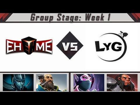 EHOME vs LYG Game 1 - DPL Season 3: Week 1 - @VTMDota