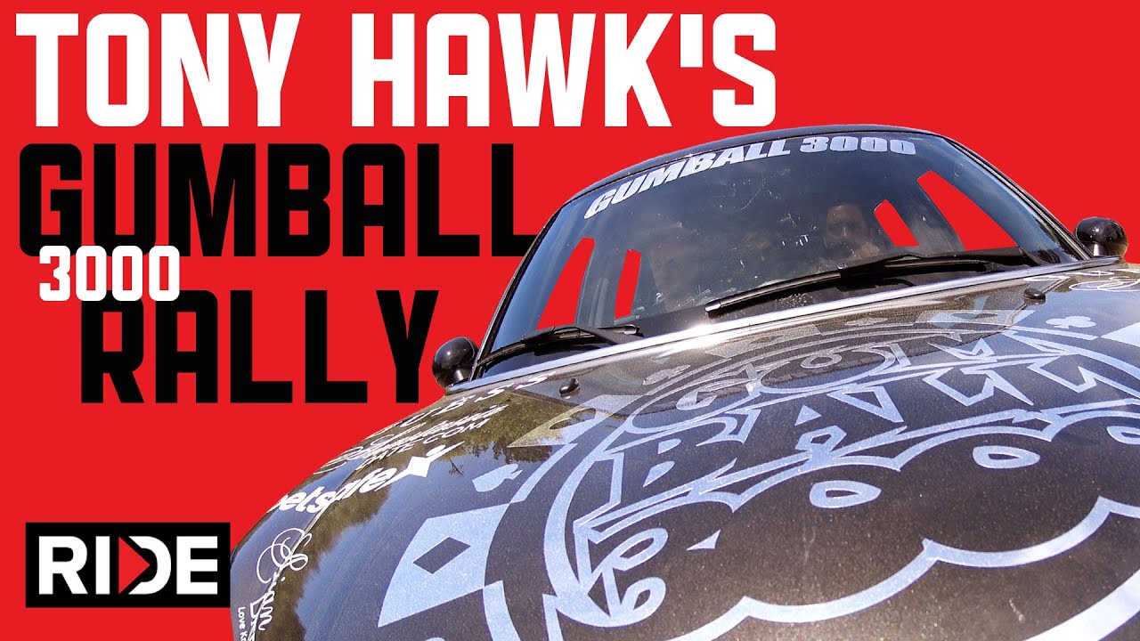 Tony Hawk skates GumBall 3000