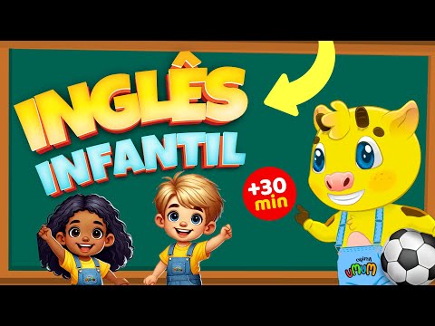 APRENDER INGLÊS | INGLÊS INFANTIL | AULA DE INGLÊS PARA CRIANÇAS COM AMIGO MUMU
