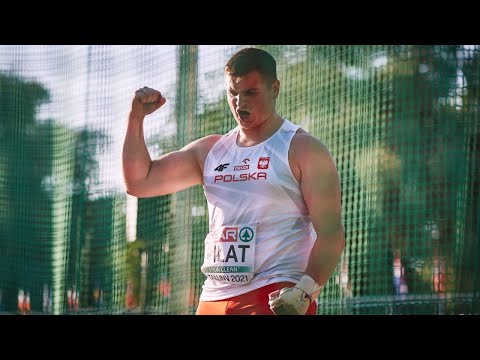 ZŁOTY medal Dawida PIŁATA! REKORD POLSKI JUNIORÓW W RZUCIE MŁOTEM! ME U-20 Tallin 2021
