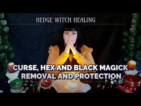☠👇🏼CURSE, HEX and BLACK MAGICK Removal and Protection ⚔🚩 Guided meditation Ritual ASMR