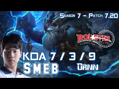 KT Smeb ORNN vs JAX Top - Patch 7.20 KR Ranked