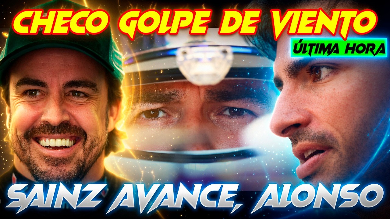 CHECO EL VIENTO LE LASTRÓ, CONTENTO CON SETUP EN SILVERSTONE, SAINZ PASO ADELANTE, ALONSO Y HONDA