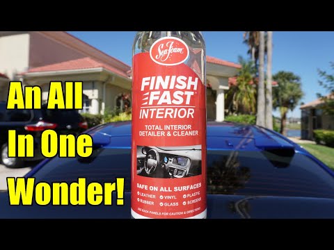 Seafoam Finish Fast Interior Detailer Review. 2020.