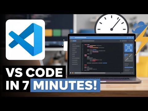 Learn Visual Studio Code in 7 Minutes – Official Beginner Tutorial (2025)