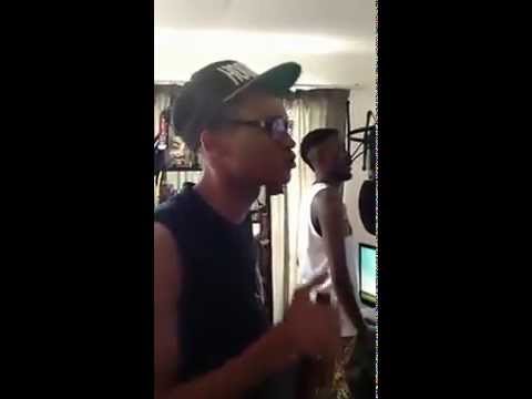 Black Vulcanite Freestyle in Bedroom Studio (Album Preview)
